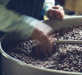 コーヒー豆の選定の様子