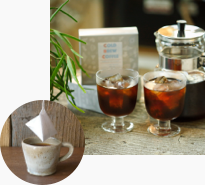 水出しコーヒーとコーヒーバッグBOX