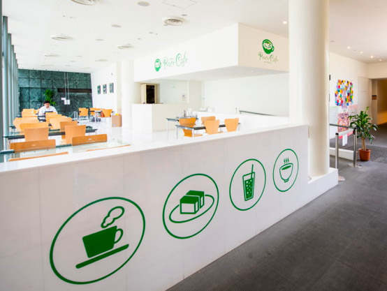 長崎原爆資料館内Peace Cafe様